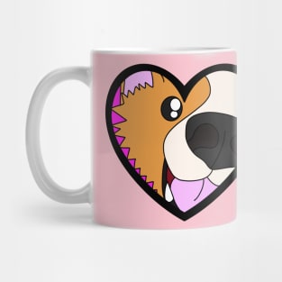 Corgi In Your Face Mug